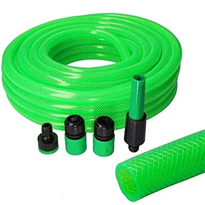 EDM 74062 kit manguera de jardín Ø15x20 mm 25 m con accesorios