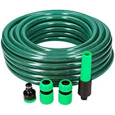 EDM 74067 kit manguera de jardín Basic Line Ø15x20 mm 25 m