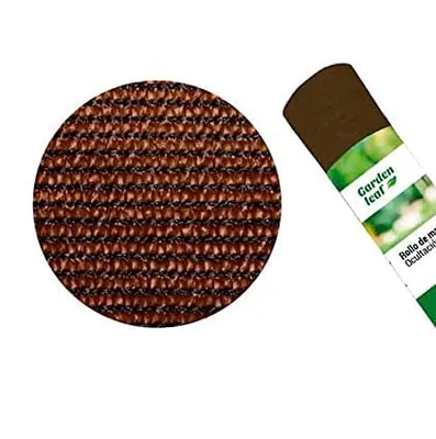 EDM rollo de malla de ocultación marrón 90 g 1,5x50 m