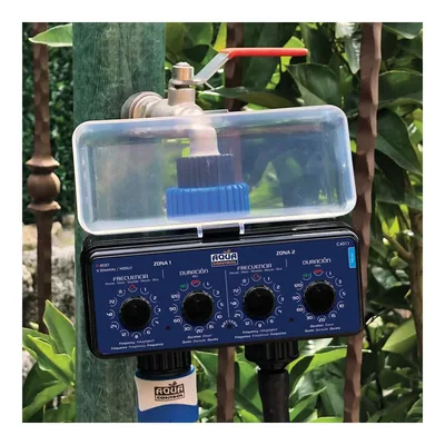 Aqua Control Programador de grifo doble salida C5005 - 1 unidad – foto 1