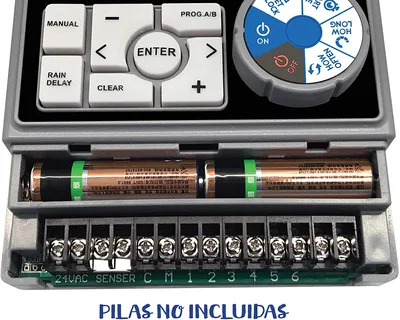 Aqua Control C1114 programador de riego automático 4 zonas LCD - 1 unidad – foto 3