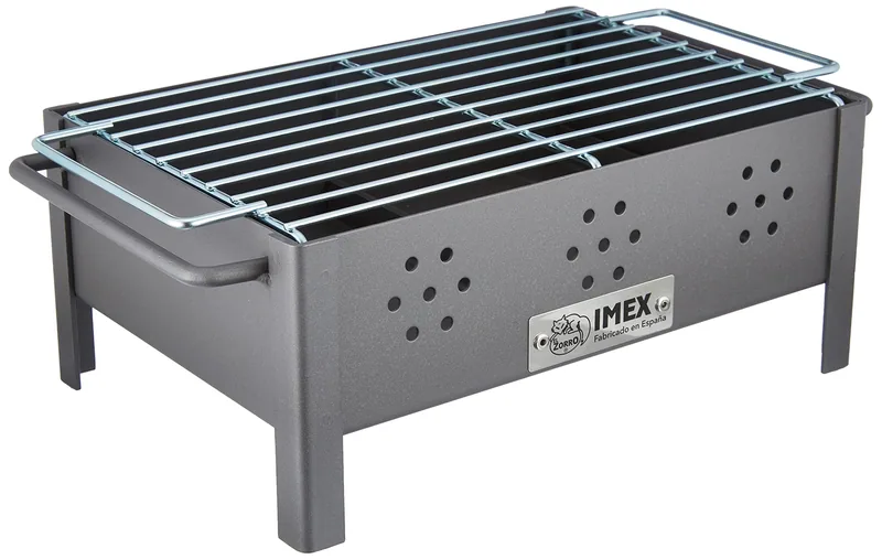 Imex El Zorro Barbacoa de sobremesa sin humo 31x21 cm - 1 unidad