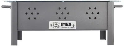 Imex El Zorro Barbacoa de sobremesa sin humo 31x21 cm - 1 unidad – foto 2