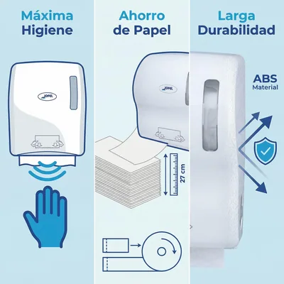 Jofel AG56000 Dispensador de Papel Toalla Autocortante 210 mm - 1 unidad – foto 7