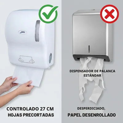 Jofel AG56000 Dispensador de Papel Toalla Autocortante 210 mm - 1 unidad – foto 8