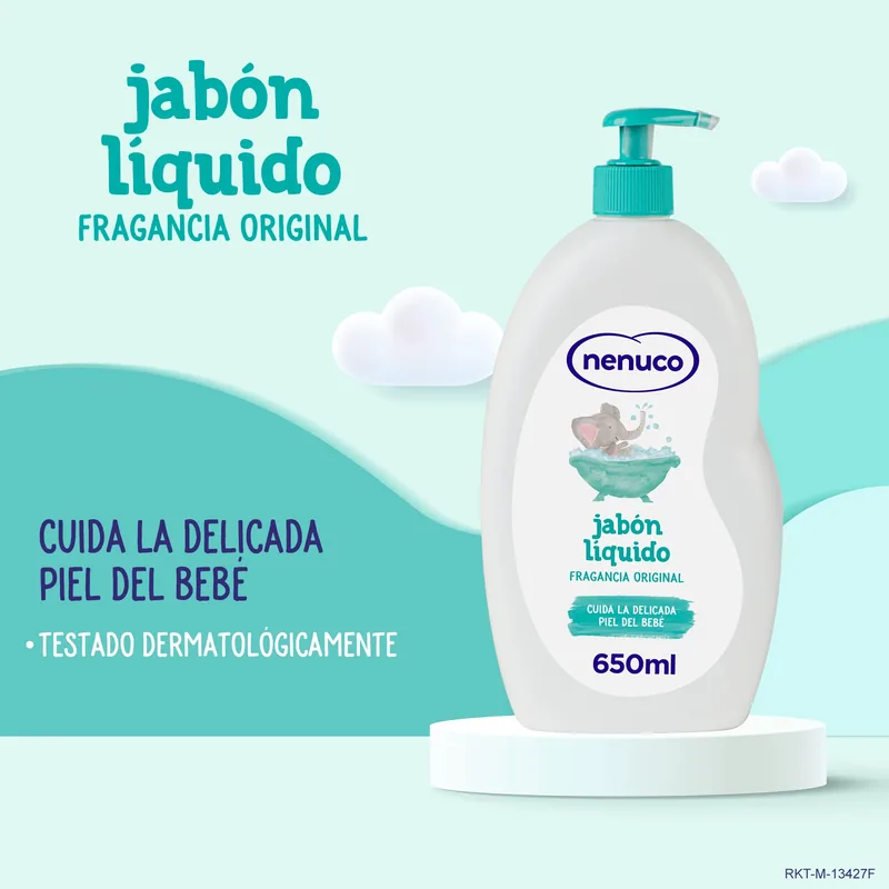 Nenuco Jabón Líquido Ultra Suave 650 ml - pack de 3 unidades