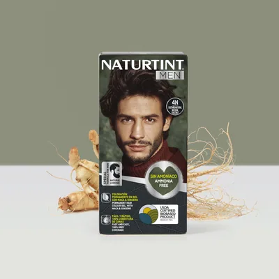 Naturtint Men Coloración para Hombre Tono 4N Castaño Natural 170 ml - pack de 3 unidades – foto 8