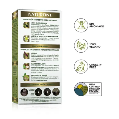 Naturtint Biobased Coloración Tono 7A Rubio Medio Ceniza 170 ml - pack de 3 unidades – foto 2