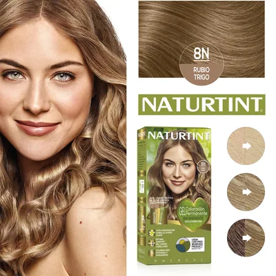 Naturtint Biobased Coloración Tono 8N Rubio Trigo 170 ml - pack de 3 unidades – foto 2