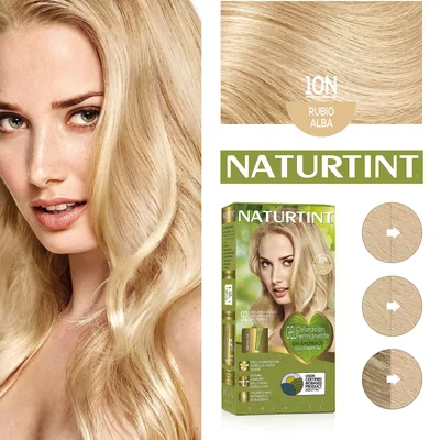 Naturtint Biobased Coloración Tono 10N Rubio Alba 170 ml - pack de 3 unidades – foto 1