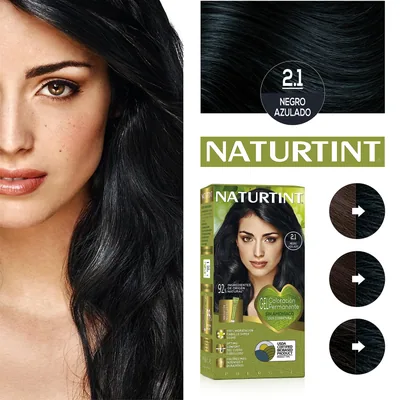 Naturtint Biobased Coloración Tono 2.1 Negro Azulado 170 ml - pack de 3 unidades – foto 1