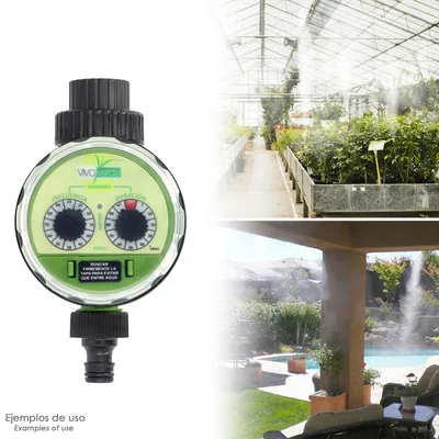 Saturnia Vivo Verde Programador Analógico de Nebulización - 1 unidad – foto 6