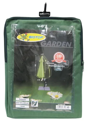 Biotop Altadex funda protección cubre sombrilla Ø27-42x202 cm