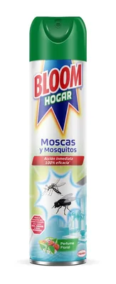 Bloom Hogar aerosol contra moscas y mosquitos 600 ml (pack de 4)