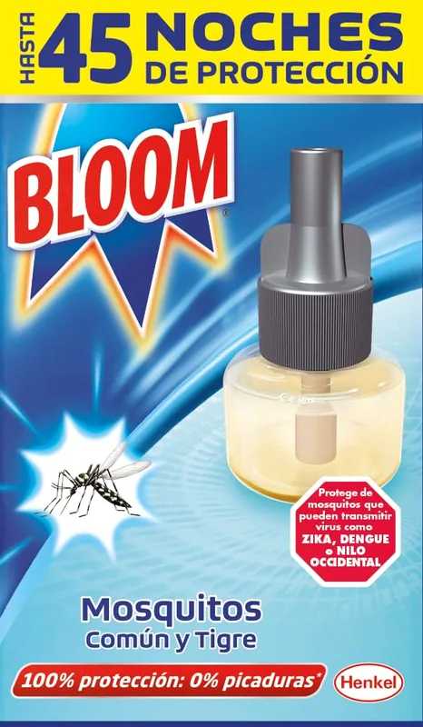 Bloom Eléctrico Líquido Recambio 18 ml - pack de 4 unidades