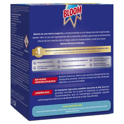 Bloom Eléctrico Pastillas contra mosquitos común y tigre - pack de 3 unidades – foto 4