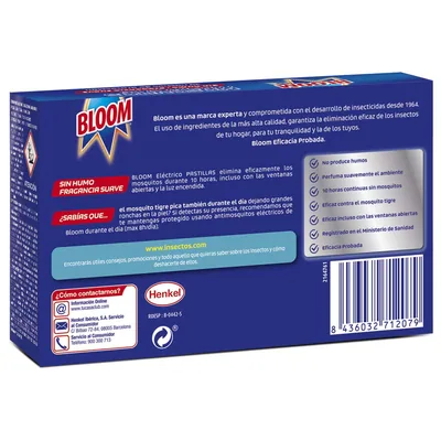 Bloom Recambio Eléctrico Pastillas contra mosquitos común y tigre - pack de 4 unidades – foto 4