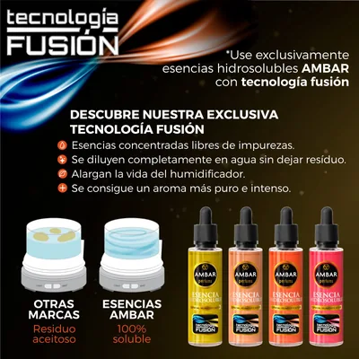 Ambar Perfums Humidificador de Esencia Difusor de Aroma - pack de 2 unidades – foto 1