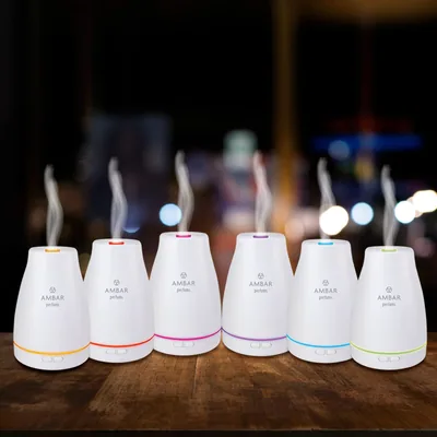 Ambar Perfums Humidificador de Esencia Difusor de Aroma - pack de 2 unidades – foto 2