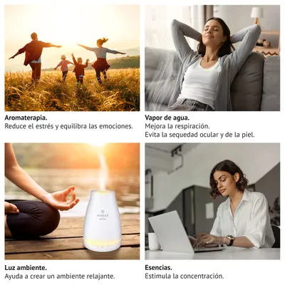 Ambar Perfums Humidificador de Esencia Difusor de Aroma - pack de 2 unidades – foto 3