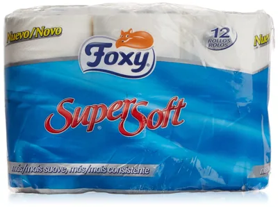 Foxy papel higiénico Super Soft 12 rollos (pack de 9)