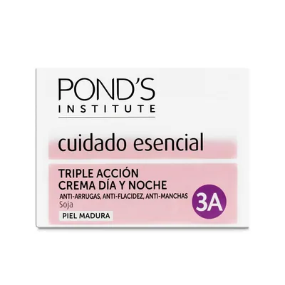 Pond's Esenciales Crema 3A Triple Acción 50 ml (pack de 3)