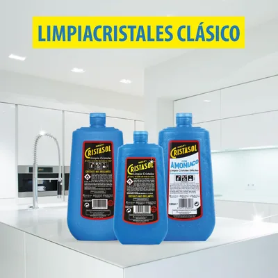 Cristasol Clásico limpia cristales líquido 1000 ml - pack de 12 unidades – foto 4