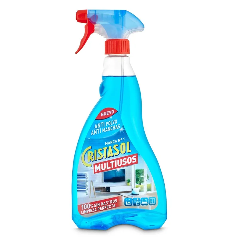 Cristasol Limpiador multiuso limpia cristal 750 ml - pack de 12 unidades