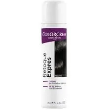 Colorcrem Spray 200mm Retoque Express Tinte Spray 75 Ml Negro (pack de 3)