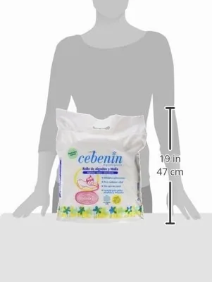 Cebenin Rollo 100% algodón con malla protectora - pack de 12 unidades – foto 2