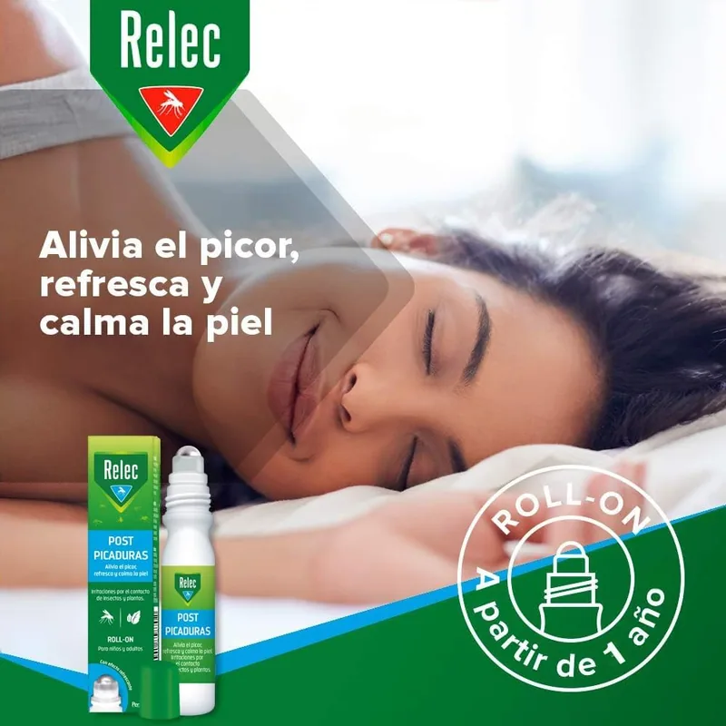 Relec Roll-On Post Picaduras Mosquitos 15 ml - pack de 2 unidades
