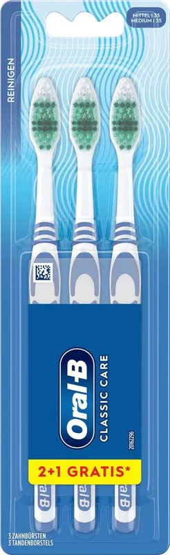 Oral-B Cepillos de Dientes Classic Medianos - pack de 12 unidades