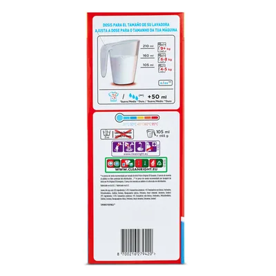 Ariel Detergente en polvo - pack de 4 unidades – foto 2