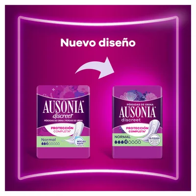 Ausonia Discreet Normal 12 compresas - pack de 5 unidades – foto 5