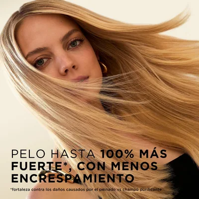 Pantene Pro-V Suave y Liso Champú con Dispensador 1000 ml - pack de 2 unidades – foto 1