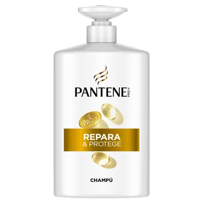 Pantene Pro-V Repara y Protege Champú para Pelo Seco y Dañado 1 L (pack de 2)