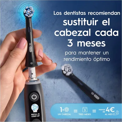 Oral-B IO Ultimate Clean Recambios Originales Blancos - 1 unidad – foto 4