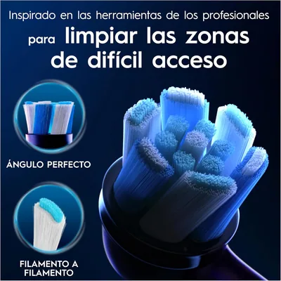 Oral-B IO Ultimate Clean Recambios Originales Blancos - 1 unidad – foto 5