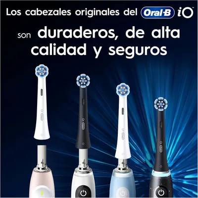 Oral-B IO Gentle Care Cabezales de Recambio Originales Negro - 1 unidad – foto 4