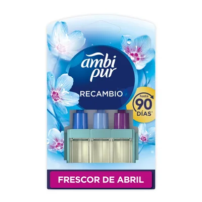 Ambi-Pur 3Volution recambio ambientador eléctrico Frescor de Abril 20 ml (pack de 7)