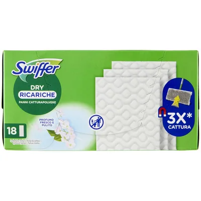 Swiffer Sweeper Recambios de Paños de Limpieza en Seco, 18 paños - pack de 12 unidades – foto 6