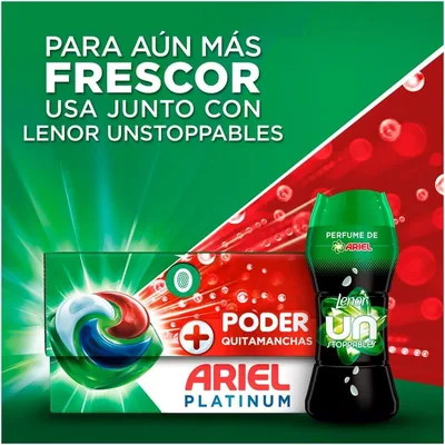 Ariel Pods Platinum detergente líquido 26 cápsulas - pack de 4 unidades – foto 5
