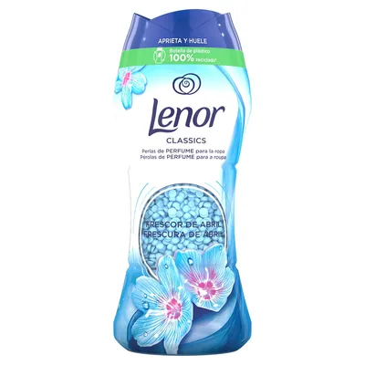 Lenor Frescor de Abril Impulsor de Fragancia, Perlas de Perfume 210 g (pack de 6)