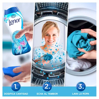 Lenor Frescor de Abril Impulsor de Fragancia, Perlas de Perfume 210 g - pack de 6 unidades – foto 3