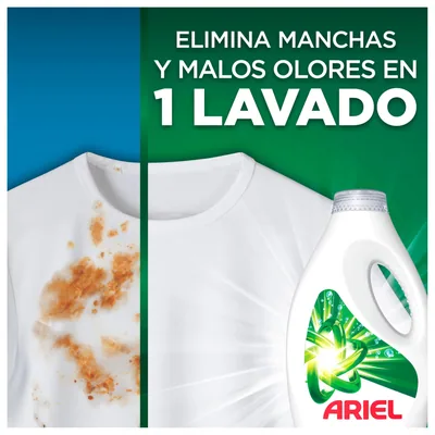 Ariel Detergente líquido para lavadora Original 35 lavados 1575 ml - pack de 4 unidades – foto 1