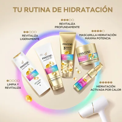 Pantene Pro-V Hydra Heat & Glow Protector Térmico para el Pelo 135 ml - pack de 2 unidades – foto 4