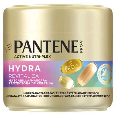 Pantene Pro-V Hydra Revitaliza Mascarilla Hidratante Pelo Muy Seco 300ml (pack de 3)