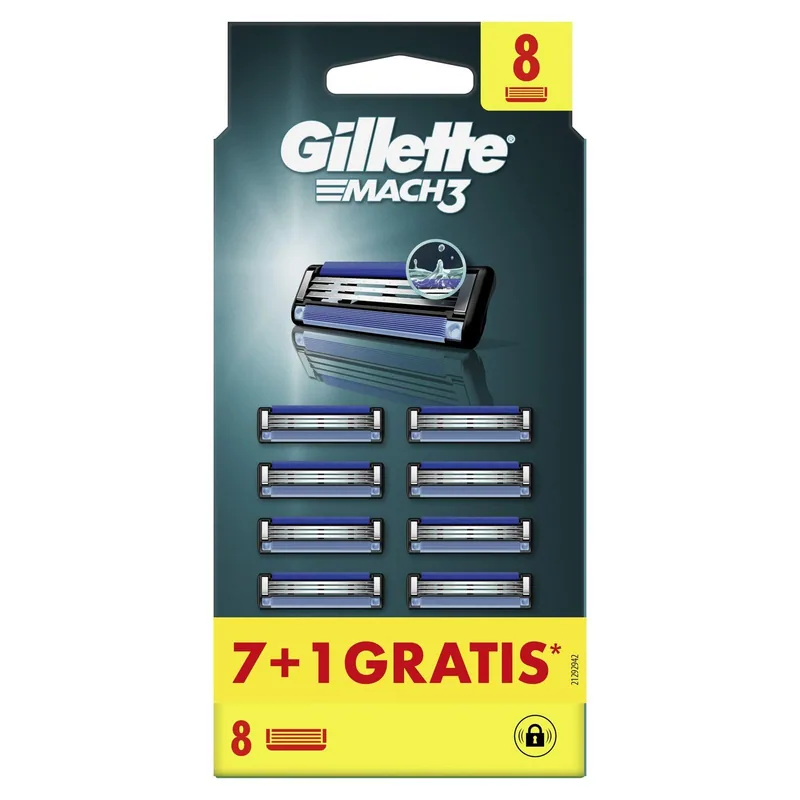 Gillette Recambio máquinilla de afeitar 7+1 - 1 unidad