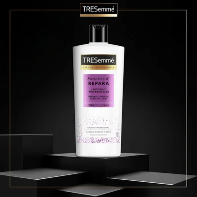 TRESemmé Champú Repara & Fortalece para pelo dañado o débil con Biotina 685ml - pack de 3 unidades – foto 4