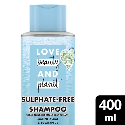 Love Beauty And Planet Marine Algae & Eucalyptus Marine Moisture Shampoo para 400 ml - pack de 6 unidades – foto 2